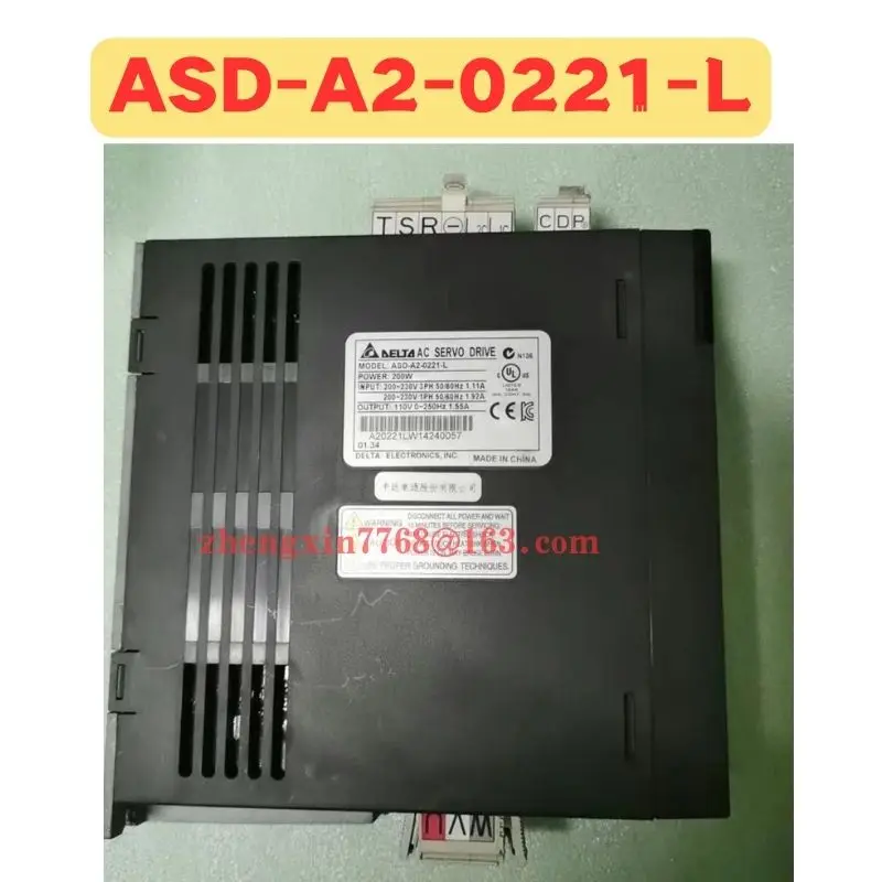 

Used Servo Drive ASD-A2-0221-L ASD A2 0221 L Normal Function Tested OK