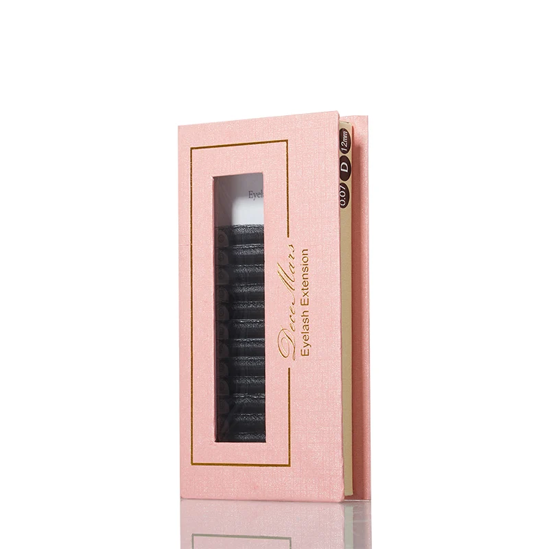 DeceMars 4D - Extension de cils en forme de W (12 lignes/plateau) pour le maquillage