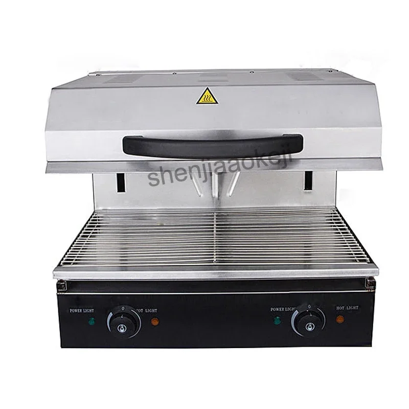 Commercial  Electric Stove Lift-Type Electric Hot Surface Stove Fire Grill Oven Western Style Oven Double Control 220v 4000w