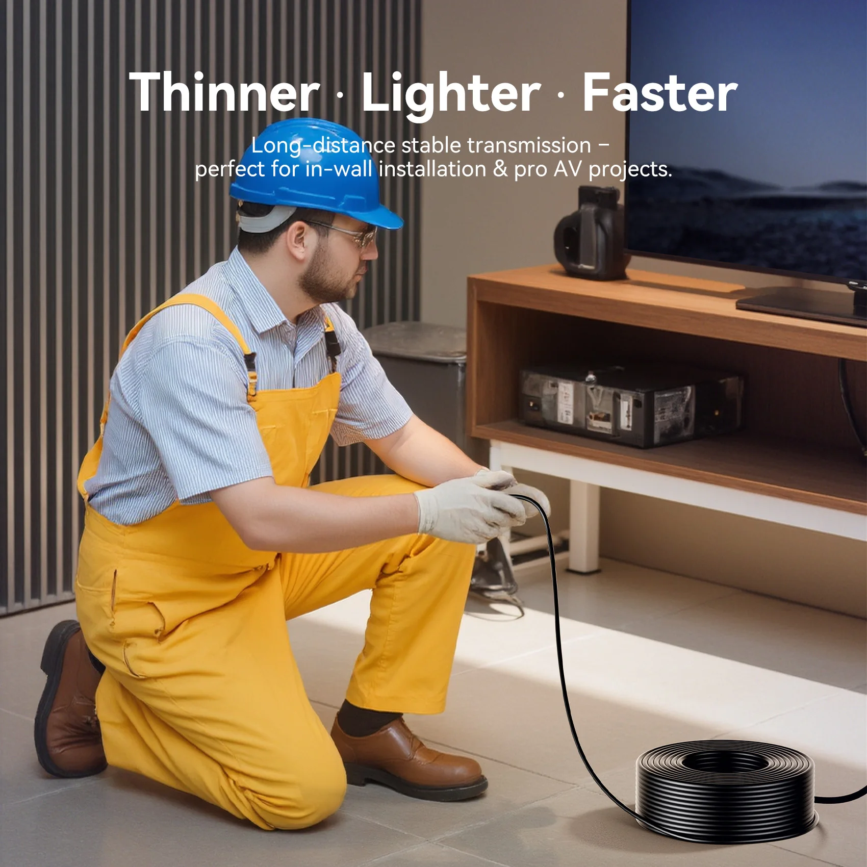 Волоконно-оптический кабель Vention HDMI 2.0, съемный HDMI-D + A 4K при 60 Гц для Xiaomi TV Box, ноутбука, PS5, проектор, HDMI-совместимый кабель