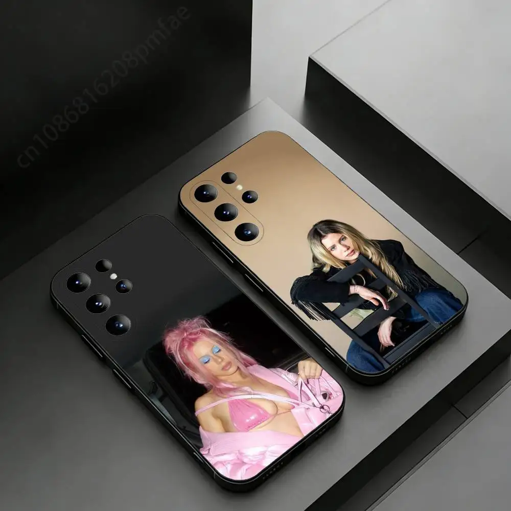 

Worst Girl In America S-Slayyyter Phone Case for Samsung Galaxy S20,23 Ultra S24,22 Plus S25,26,21FE TPU Cover