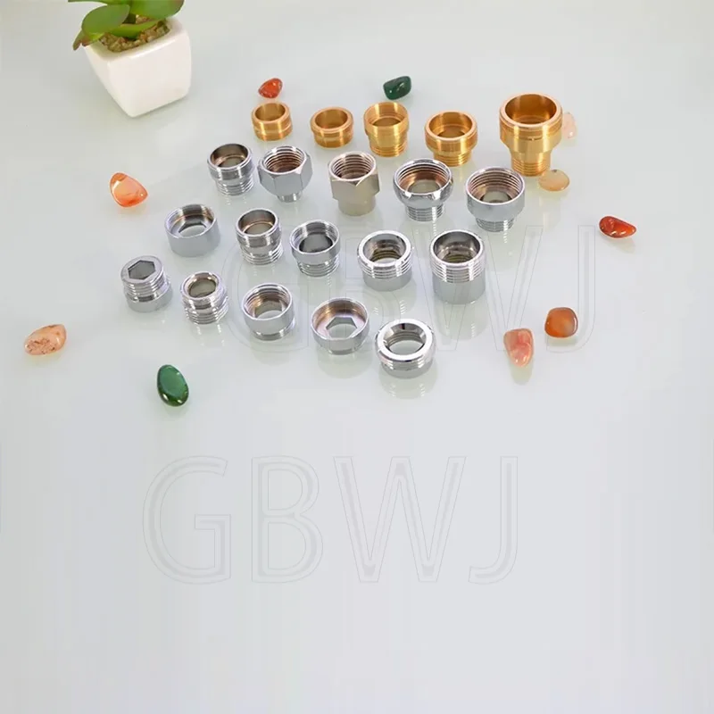 Adaptador de grifo, accesorio purificador de agua M20 / 22/24/28, cable exterior de diente fino a cable interior, diente grueso de cobre de 1/2 pulgadas