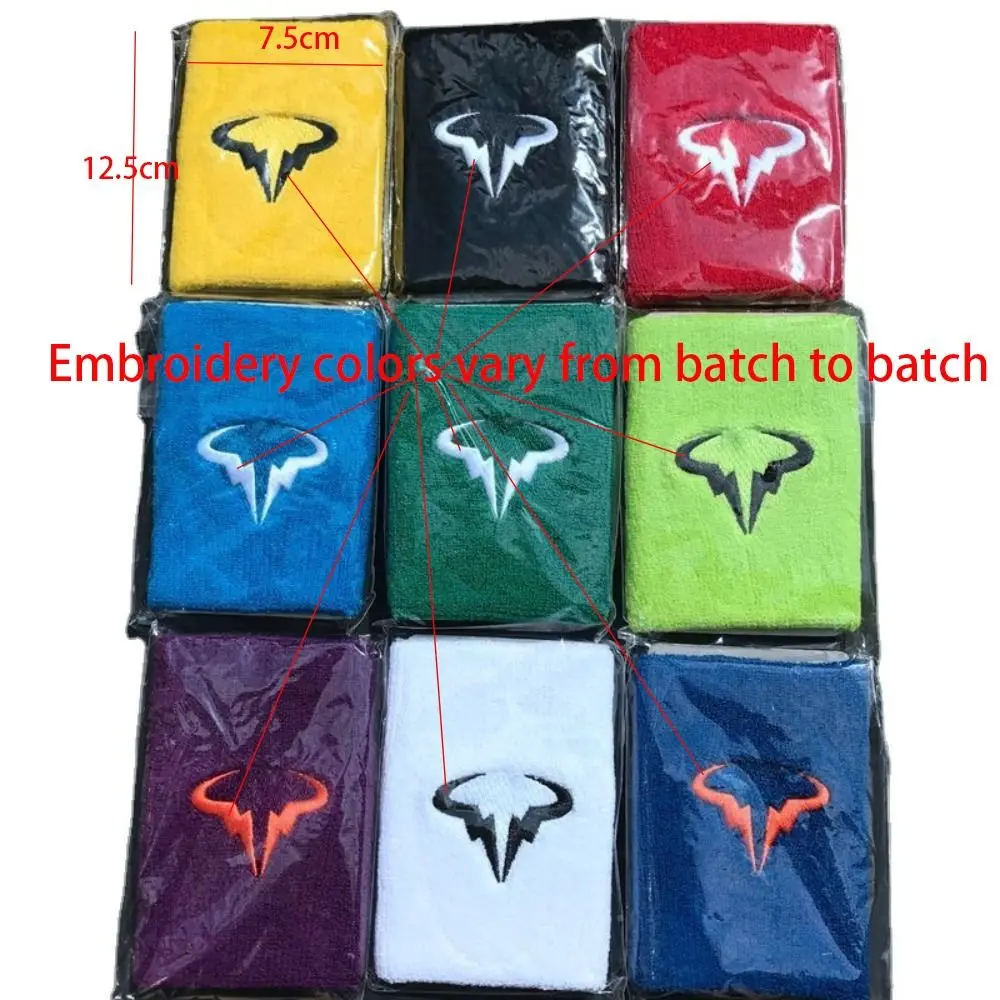 

Breathable Tennis Wristband Cotton Elasticity Fitness Wrist Brace Wrist Support Sweat-absorbent Yoga Wrist Wrap Volleyball