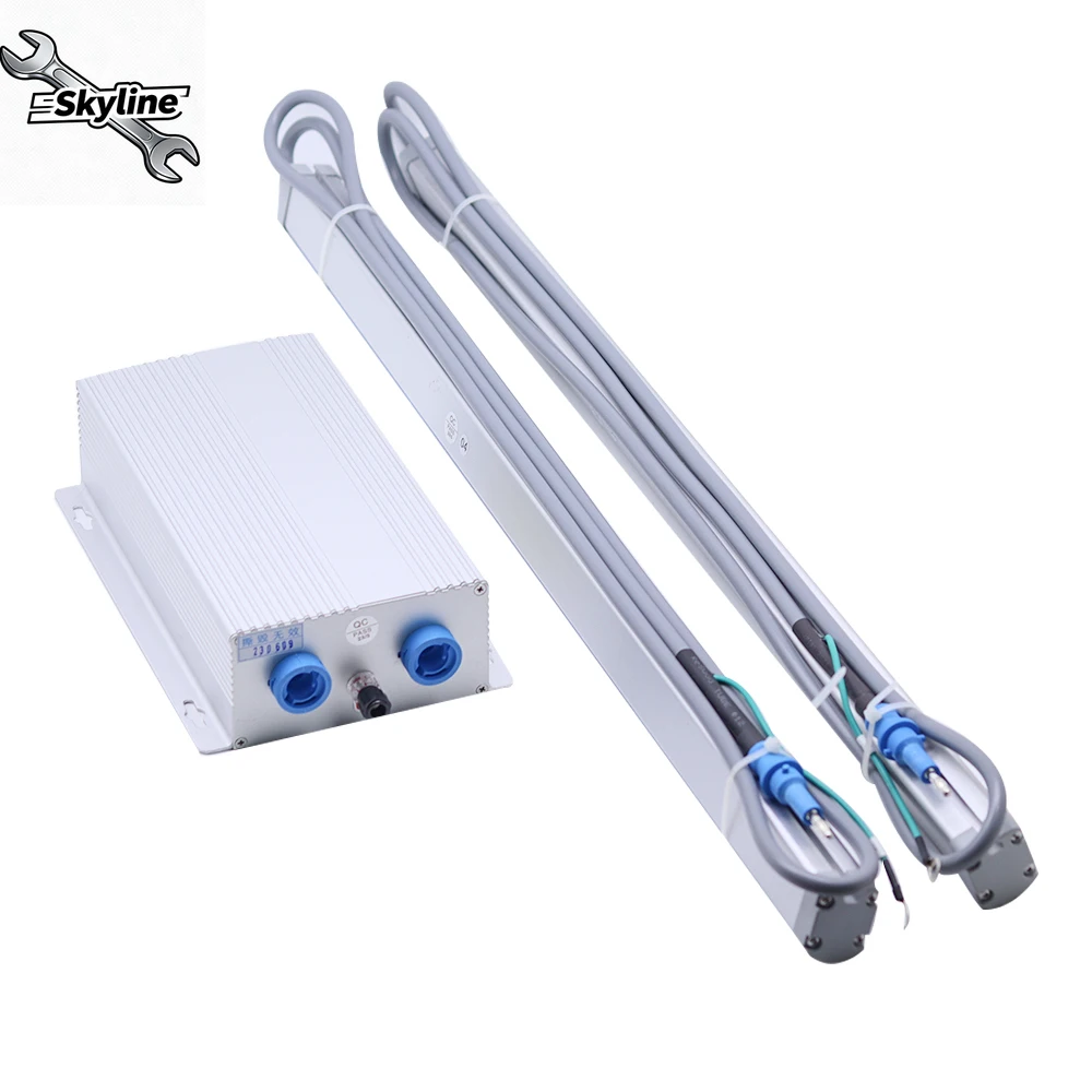 Dry type Antistatic ion bar with Generator for Bag Making Machine Custom Size