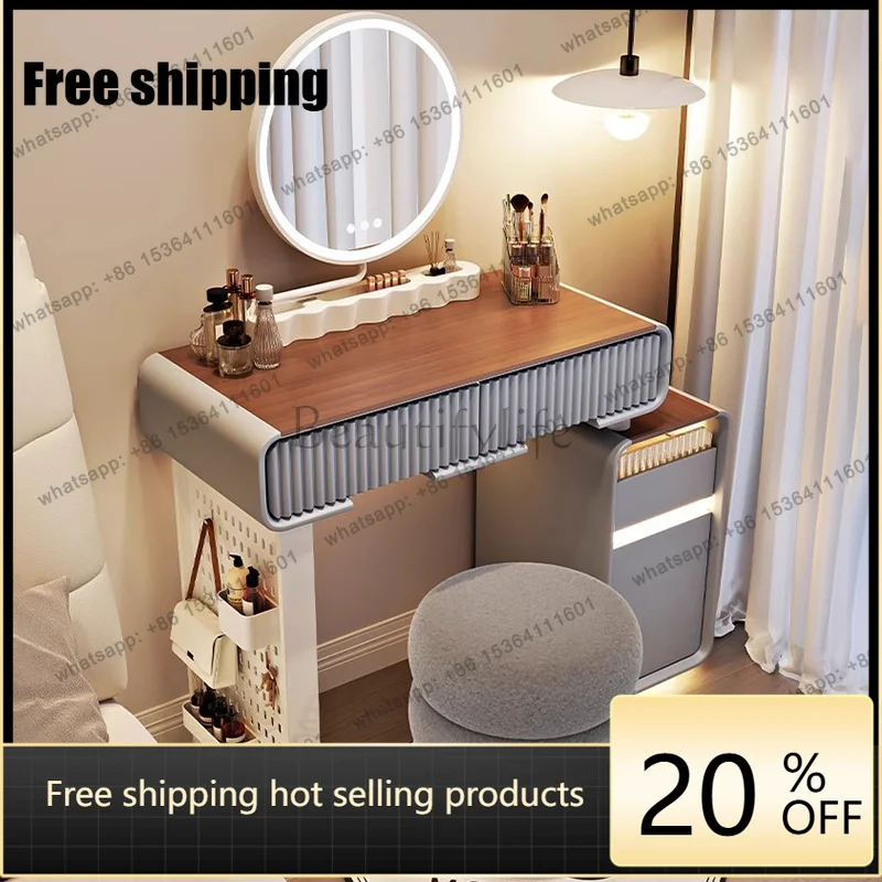 FGUnique Aesthetic Ressing Table Minimalist Style Makeup Vanities Elegant Tocadores De Maquillaje Oferta Bedroom Furniture