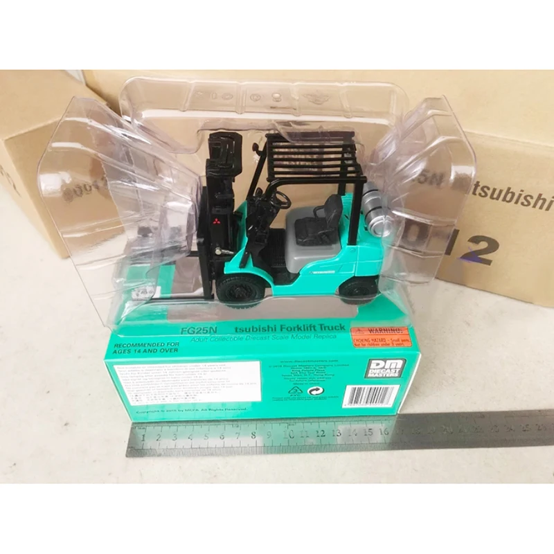 

Литой под давлением масштаб 1:25 FG25N вилочный погрузчик из сплава, имитация инженерной механической модели, коллекция сувенирных украшений, подарок