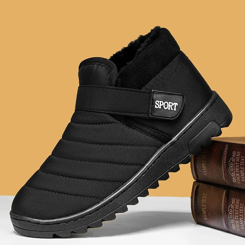 

ELUVA Mens Winter Boots Thermal Snow Boots for Men Waterproof Anti Slip Insulated Warm Work Boots Cold Weather Hiking Shoes