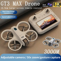 For Xiaomi GT3 MAX Mini Drone 8K GPS Professional HD Aerial Photography Dynamic Remote Control Aircraft Optical Flow Quadcopter
