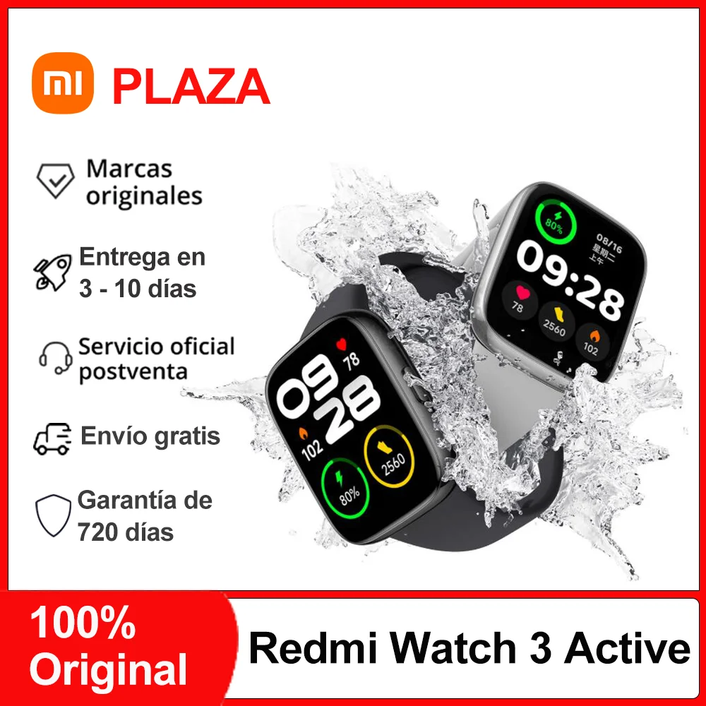 Xiaomi Redmi Watch 3 Active Smart Watch Bluetooth 5.3 Blood Oxygen Heart Rate Supports Bluetooth Voice Calls 1.83