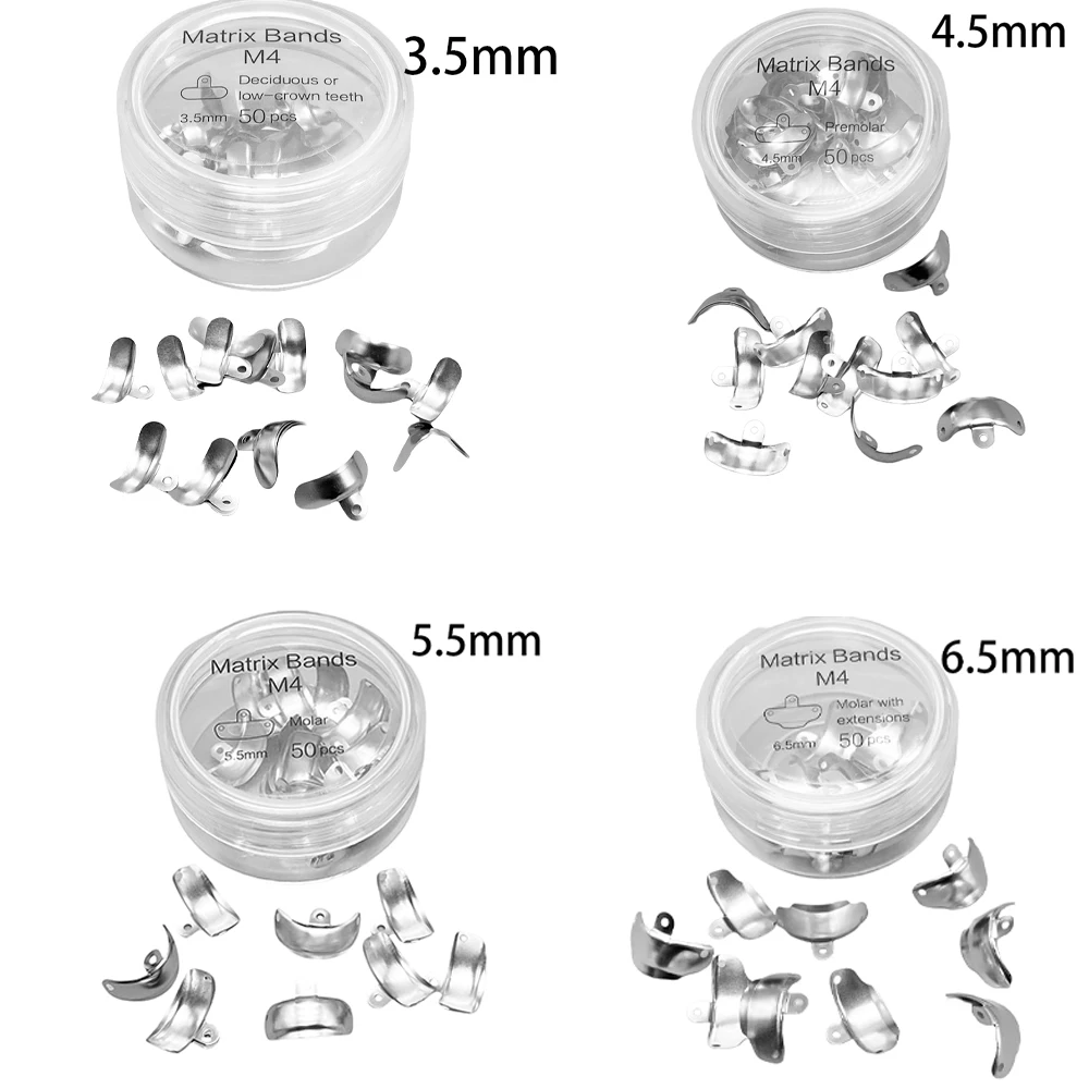 Dental Sectional Contoured Matrix System Palodent V3 Plus Universal/Narrow/Deep Clamping Ring Matrix Bands Dentistry Tools - view 4