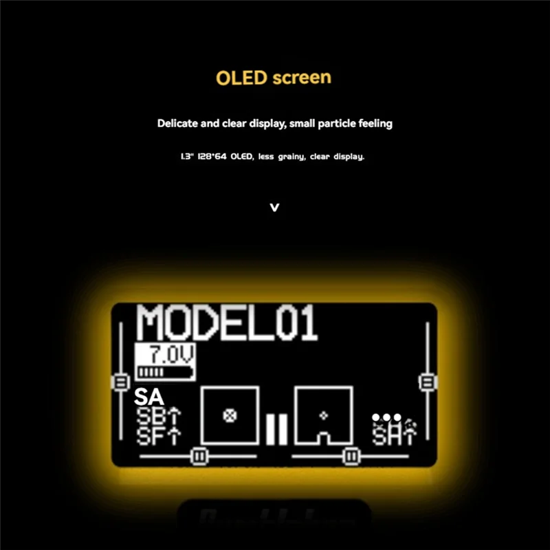 Nuevo mando a distancia de Radio JUMPER ELRS 2,4 Ghz Hall Gimbals transmisor ELRS Control remoto para Dron RC FPV