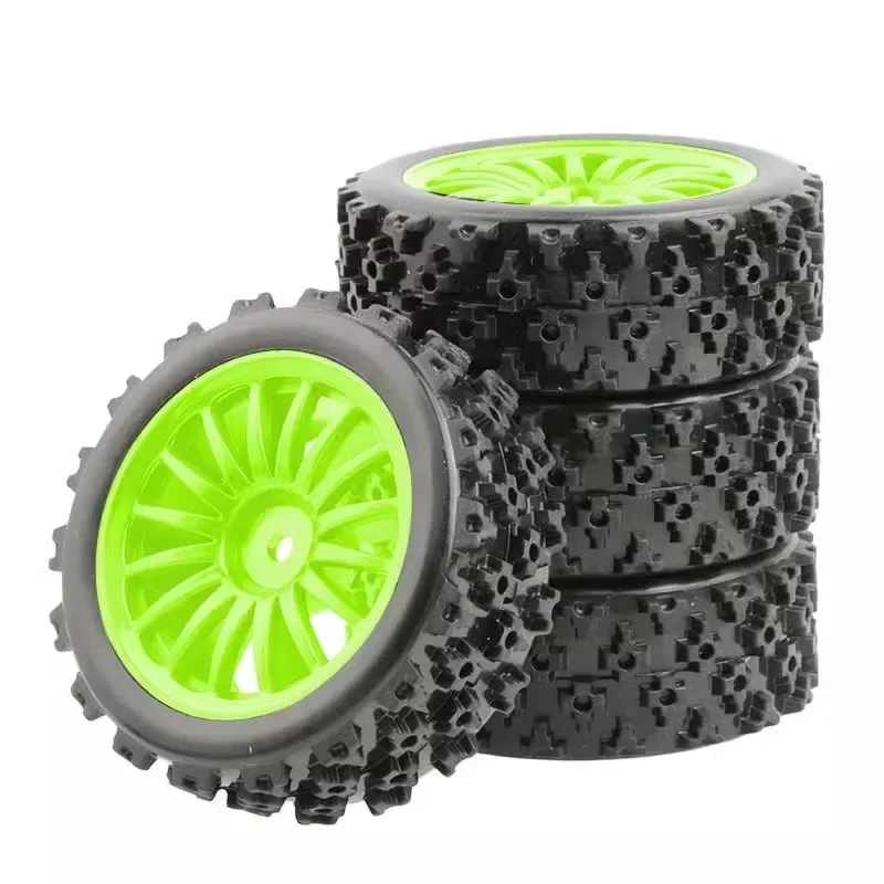 Velg Rubberen Banden Banden voor Wltoys voor HSP 1:10 1:12 1:14 1:16 RC Auto Onderdelen Model Accessoires RC Auto Velg en Banden