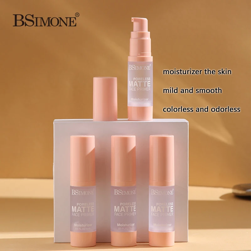 Apprêt pour le visage, hydratant longue durée, lisse, hydratant, mat pour rendre la peau blanche brillante, Base pour le visage, cosmétiques de maquillage