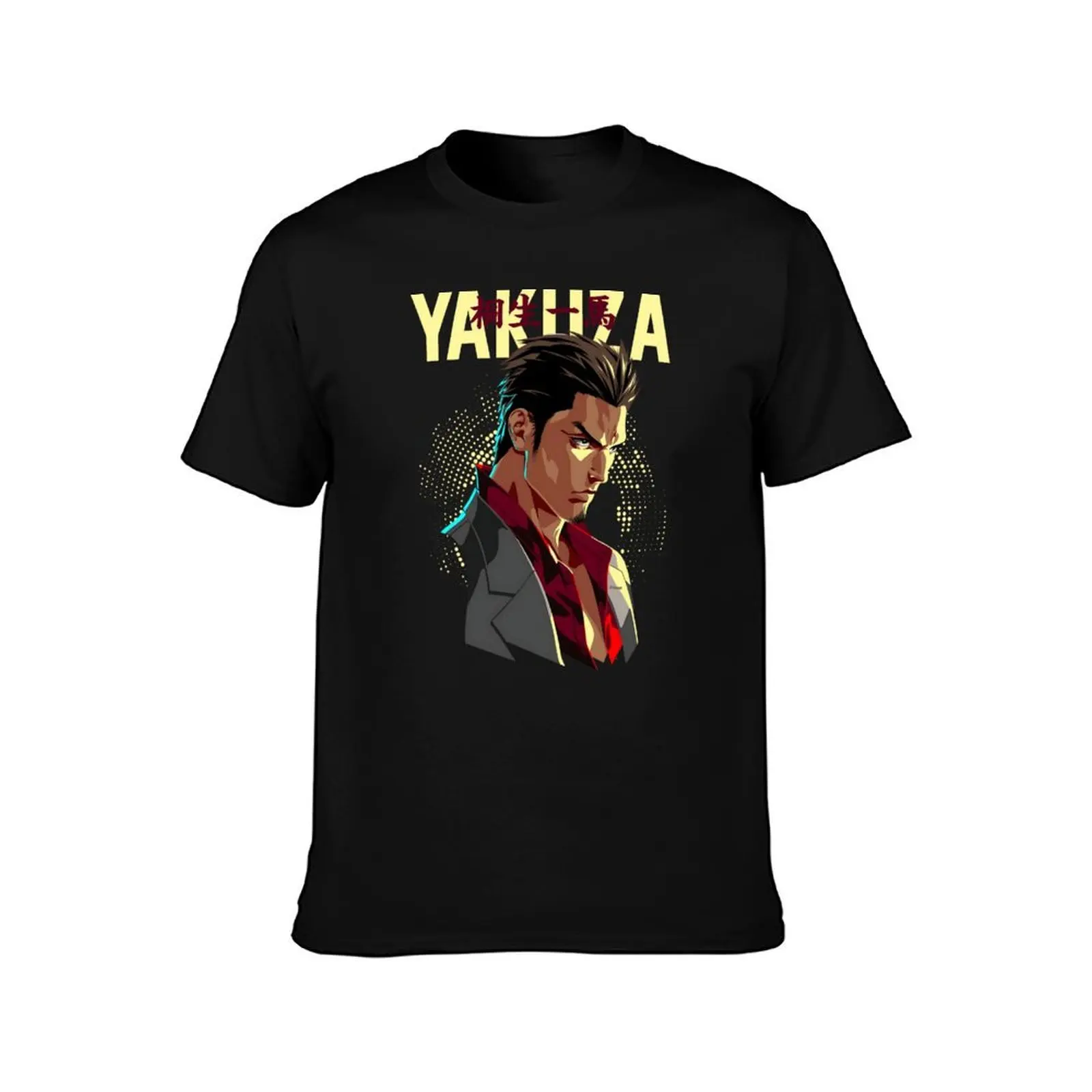 Yakuza Kiryu Dragon - Jpg T-Shirt Basic Regular Fit Casual T-Shirt
