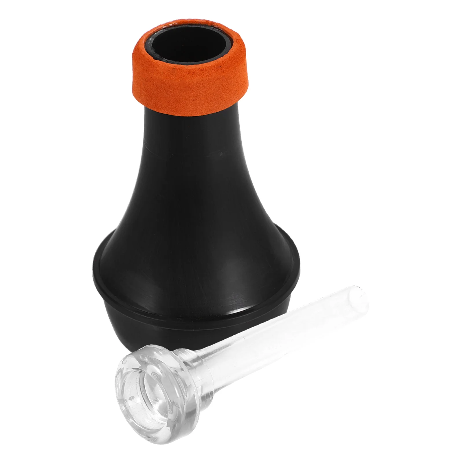 

1Set Mini Trumpet Mute Kit Lightweight ABS Material Transparent Mouthpiece Practice Noise Reducer Brass Instruments