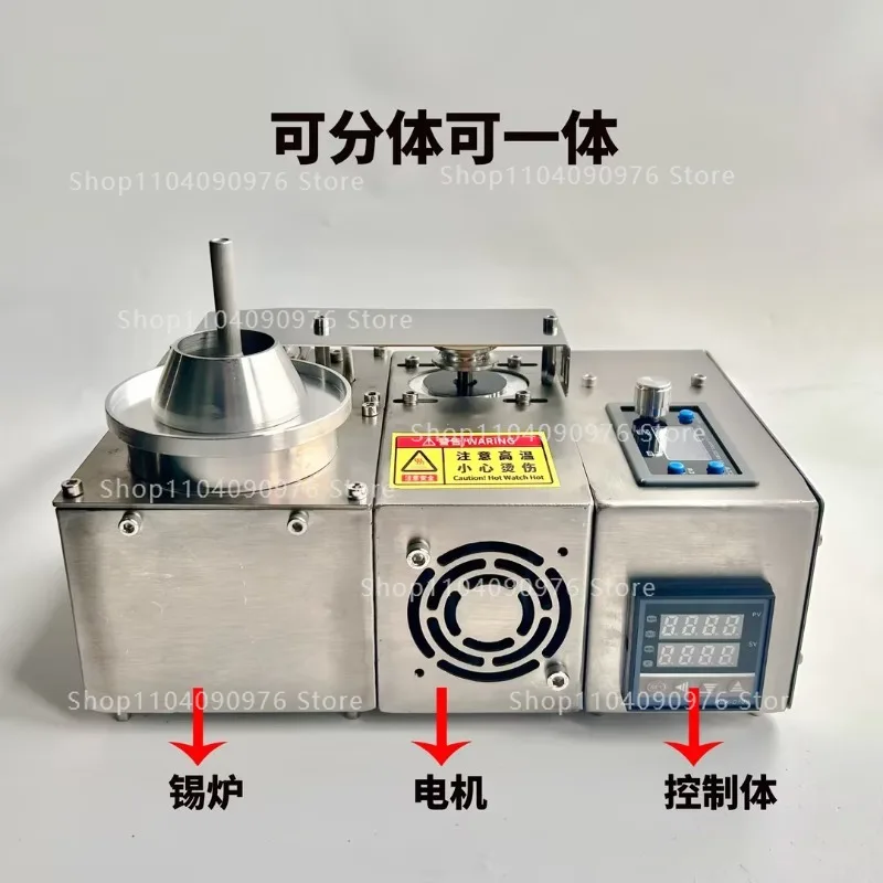 

Mini Wave Soldering Machine Selective Soldering Pot Fountain Solder Lab Use