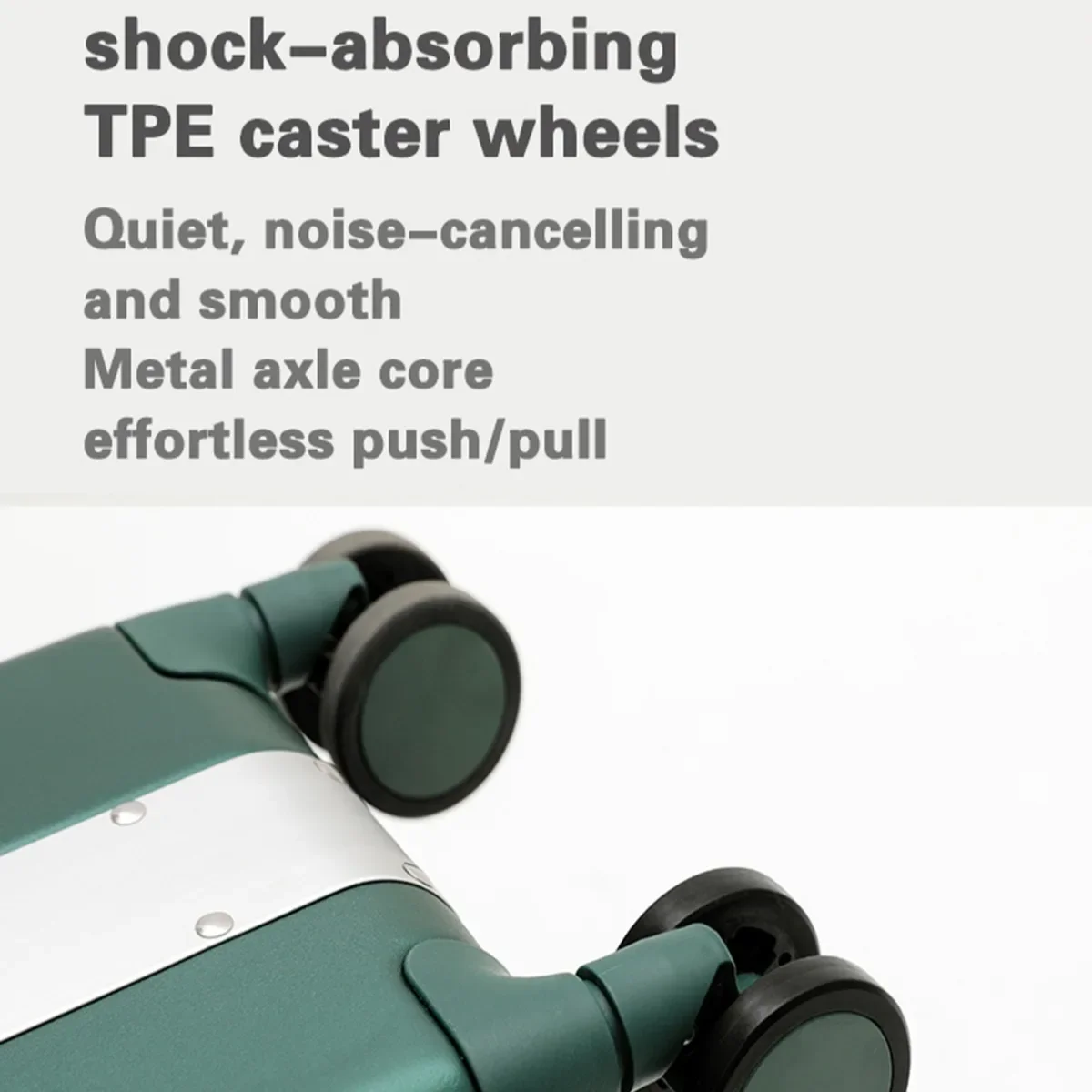 LightGO 23KG TSA Approvato CABIN Carry On Valigia per bagagli a doppia apertura USB + TYPE-C Ricarica Moda Viaggi d'affari