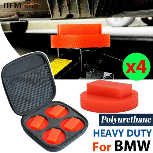 Adaptador de elevación de elevación de almohadilla de punto de gato de suelo reforzado para BMW 1 2 3 4 5 7 Series X1 X2 X3 X4 X5 X6 X7 E90 E60 F30 G20 G30 G05