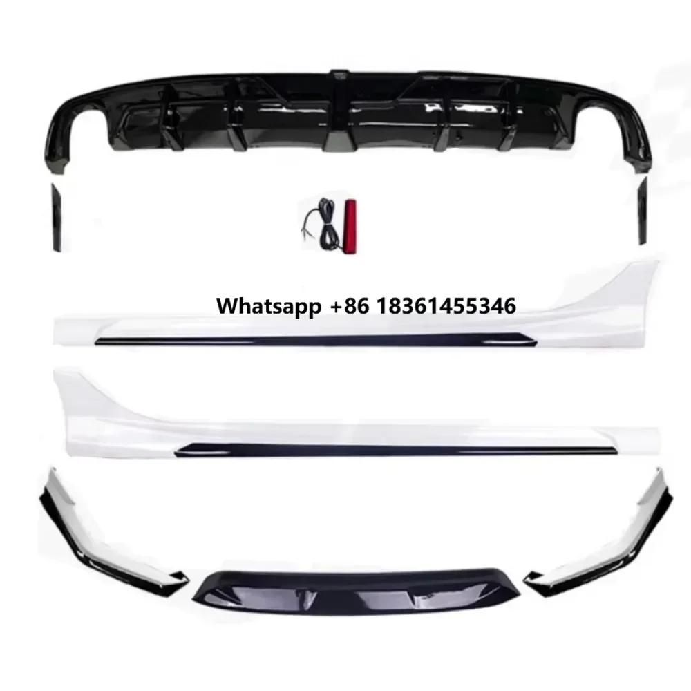 

For 11th Modified New Style Body Kit Auto Accessories Stoving varnish Front Rear Lip Shovel Side Skirt Assembly