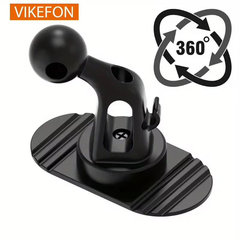 Universal Car Dashboard Phone Holder Base 17mm Ball Head Sticker Base for Car Cellphone Stand for IPhone Samsung Xiaomi Huawei