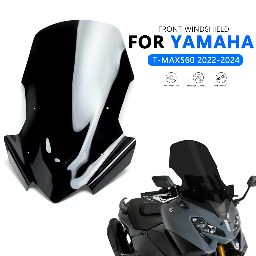 

Motorcycle Accessories Windshield Windscreen Deflector Protector For YAMAHA TMAX560 TMAX 560 T-MAXA560 T-max 560 2022 2023 2024