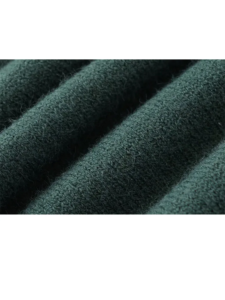 HH المرأة أزياء الرجعية تنوعا القوات سوار سترة الإناث أنيقة عارضة غير المتكافئة الرقبة طويلة الأكمام البلوز سترة