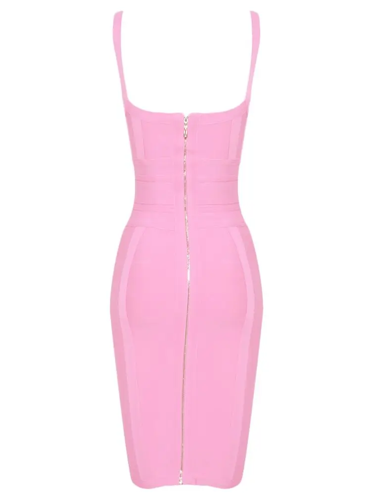 Vestido ajustado con fajas de pasarela para mujer, vestido Bandage clásico Sexy 2025 para fiesta nocturna con cuello en V ajustado, Vestidos elásticos XL