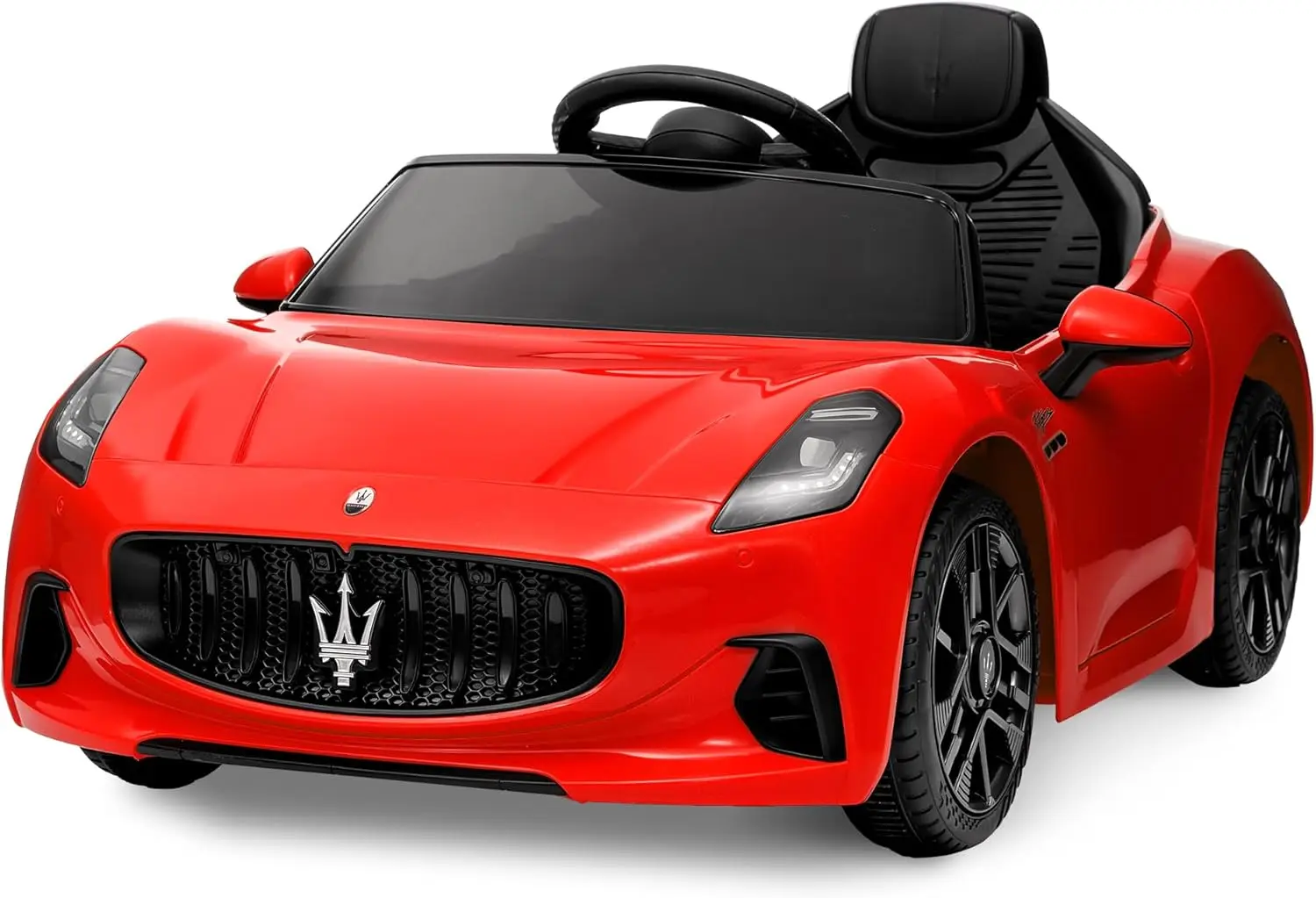 سيارة ركوب الخيل المخصة Maserati Gran Cabrio، سيارة بمحرك تعمل بالبطارية 12 فولت للأطفال مع جهاز تحكم عن بعد، تعليق زنبركي، Do