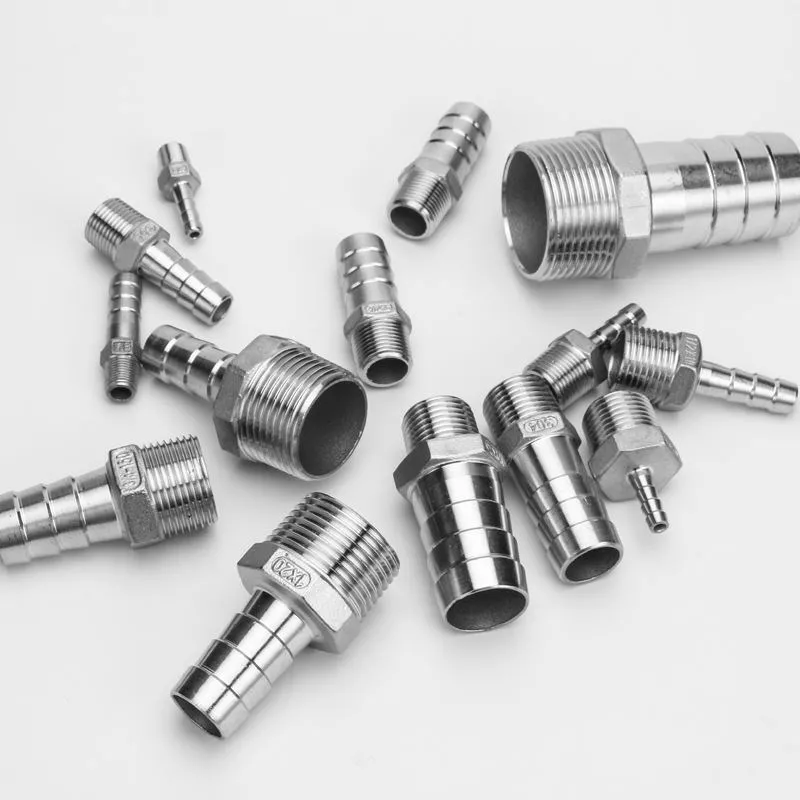 

Stainless Steel Male BSP1/8"1/2"1/4" 3/4"Connector 6mm To 25mm Tools Thread Pipe Fitting Barb Hose Tail Accessory