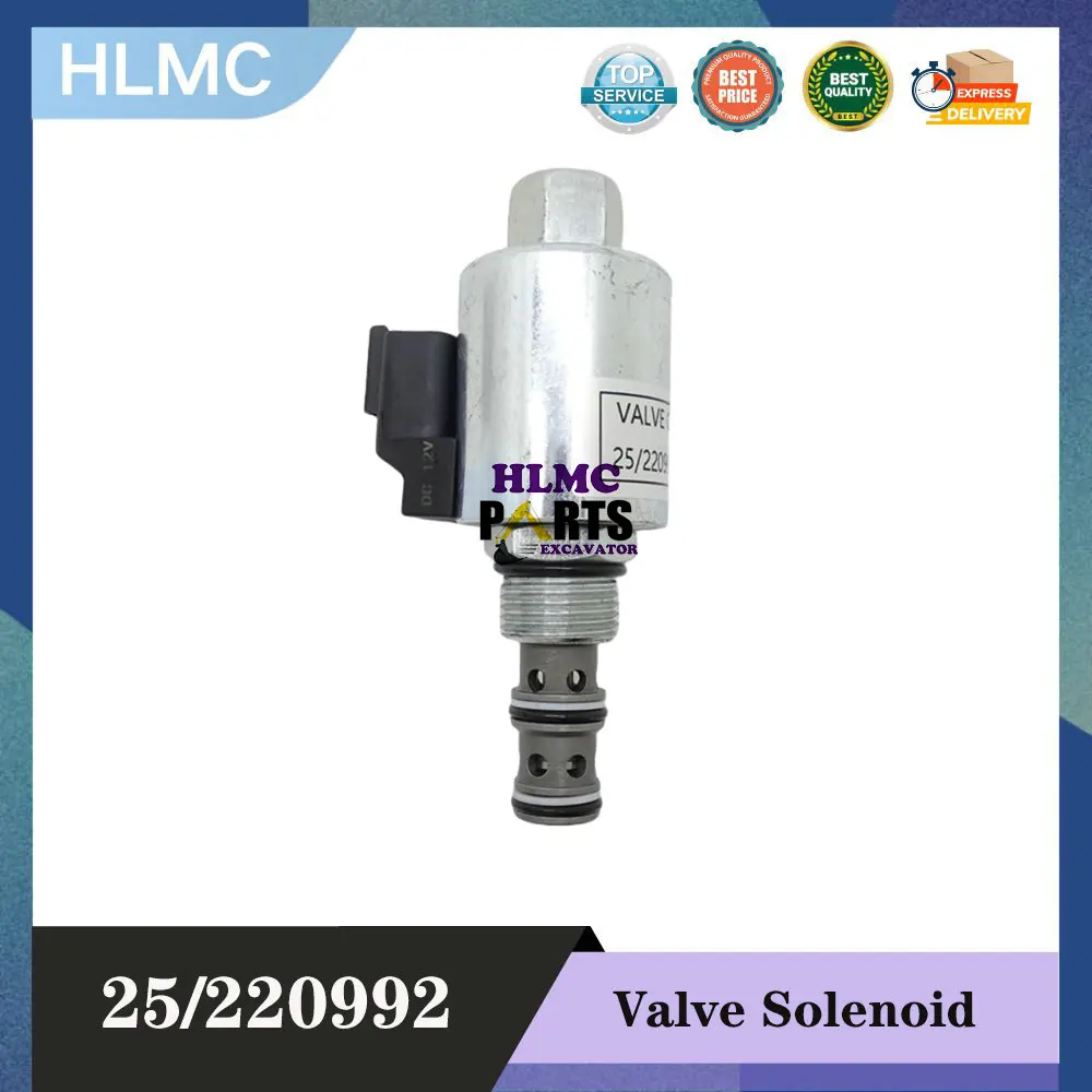 

Hydraulic Solenoid Valve 25/220992 25220992 fits for Backhoe Loader 3CX 4CX 25-220992