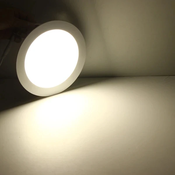 Nowoczesna lampa sufitowa Led kwadratowa lampa sufitowa ciepły zimny połysk 110V-220V 9W 15W 25W Panel oświetleniowy do salonu oświetlenie do