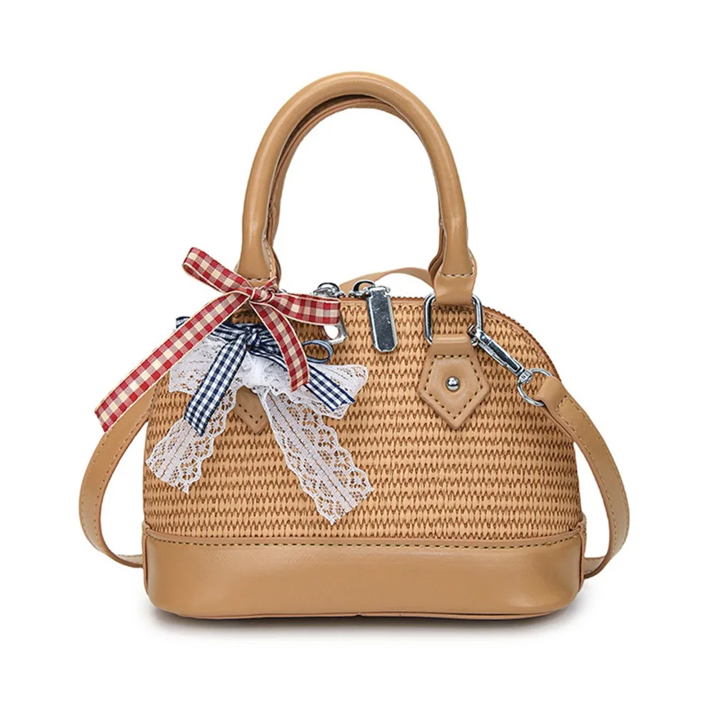 

New Fashion PU Leather Women Handbag Vintage Style Casual Shoulder Bag Large Capacity Crossbody Bag