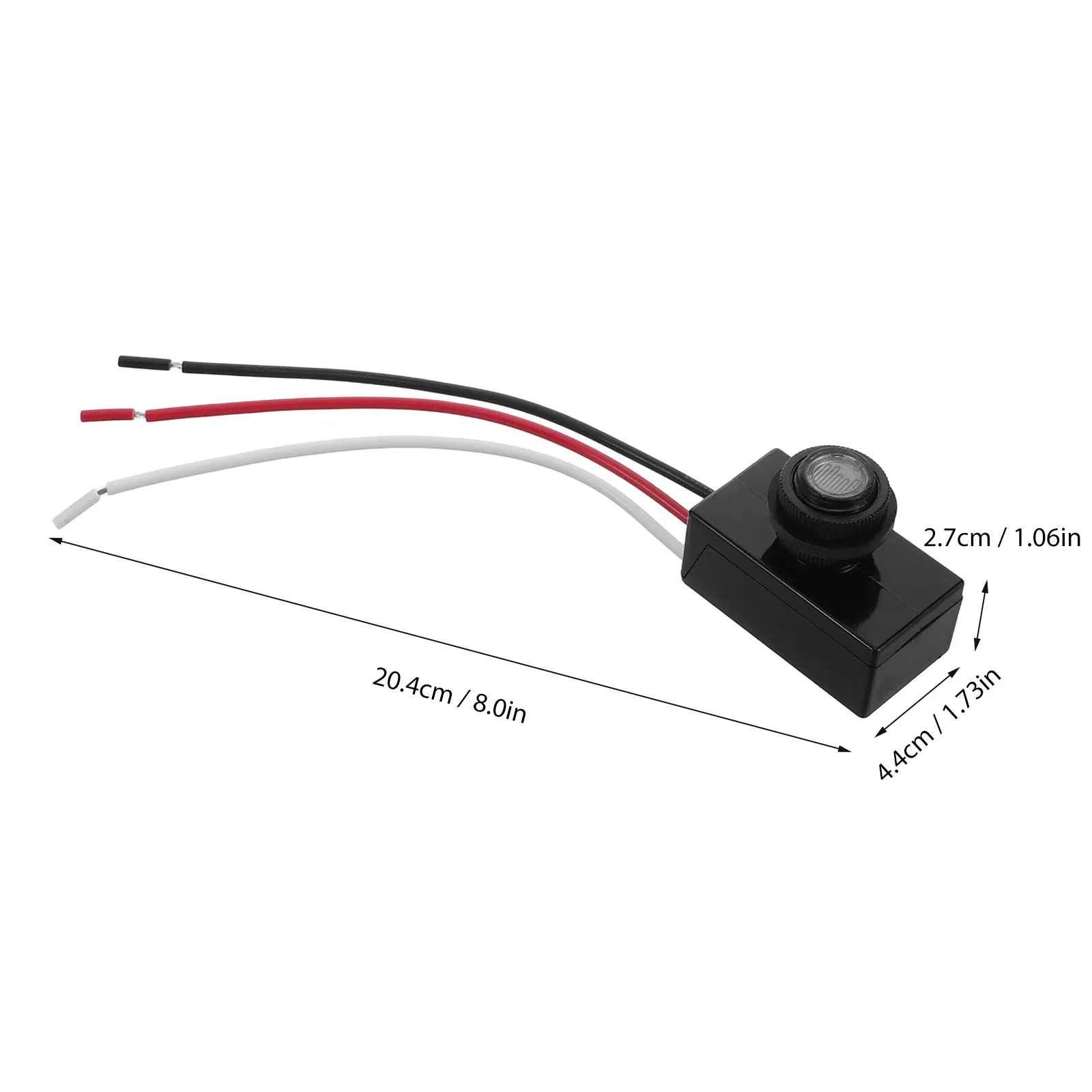 Outdoor Street Light Photo Control Sensor Automatic Light Switch Dusk to Dawn Photoelectric Sensor Low Power Consumption