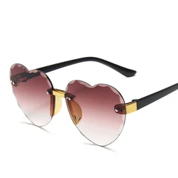Children's Sunglasses with Heart Frames - UV Protection, Girls and Boys Sun Glasses for Sports