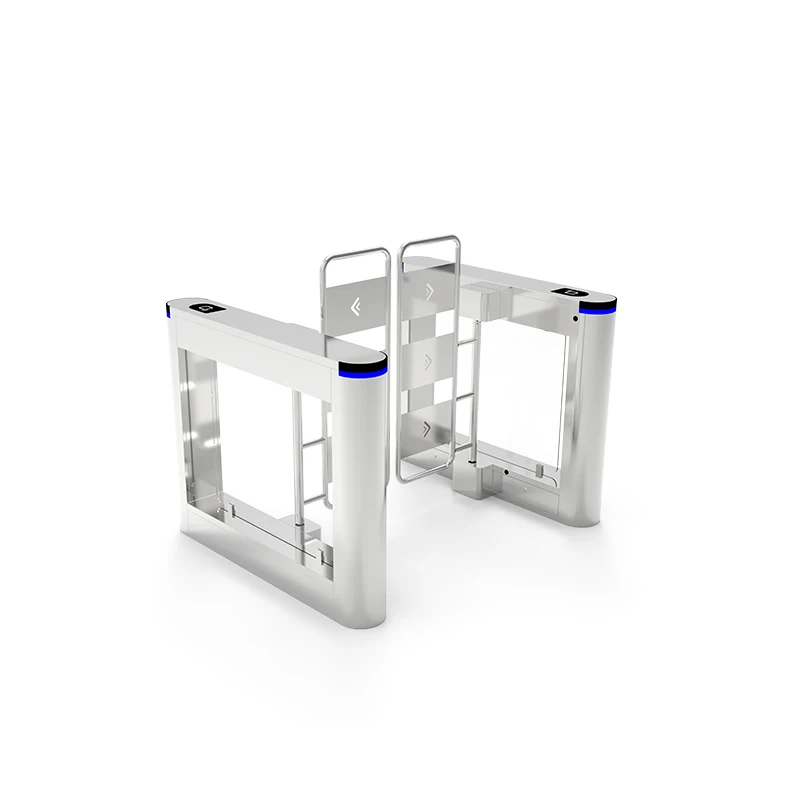 Control Automatic Anti Crossing Entrance Turnstile Gate Barrier Swing 304 Stainless Steel Factory Direct Sale Pedestrian Access