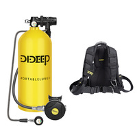 DIDEEP X6000 3L diving tank, oxygen tank, underwater diving equipment, backpack diving backpack