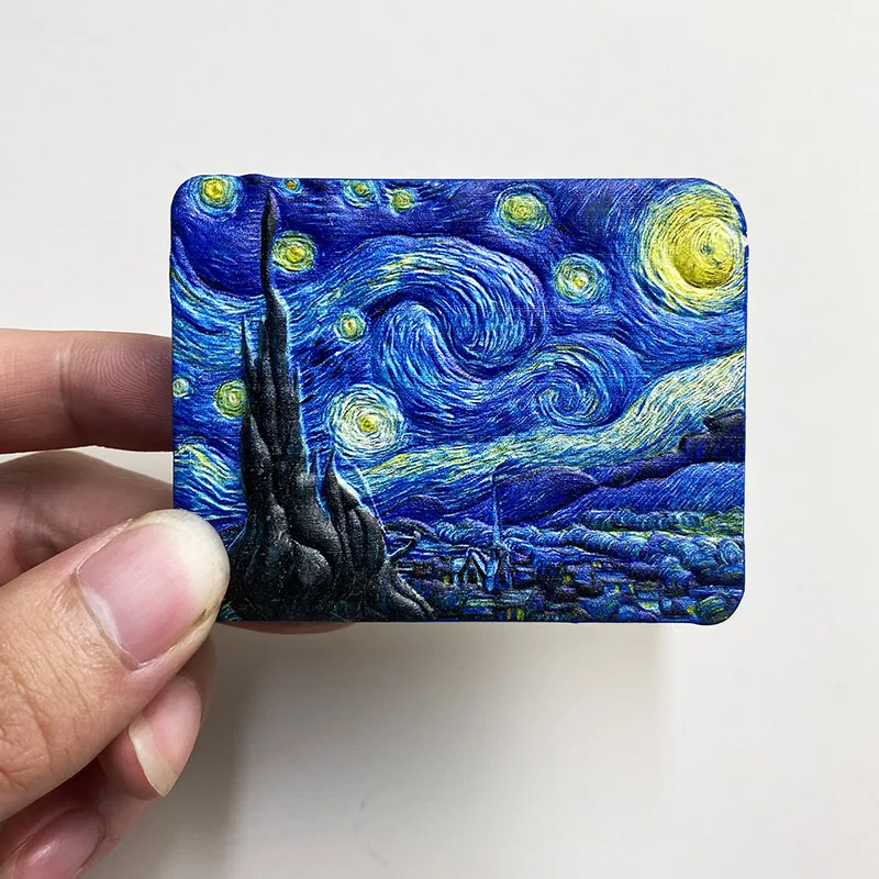 Netherlands Van Gogh 3D refrigerator magnets Travel souvenirs Refrigerator magnets decorative supplies Collection arts and craft