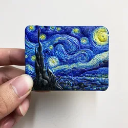 Netherlands Van Gogh 3D refrigerator magnets Travel souvenirs Refrigerator magnets decorative supplies Collection arts and craft