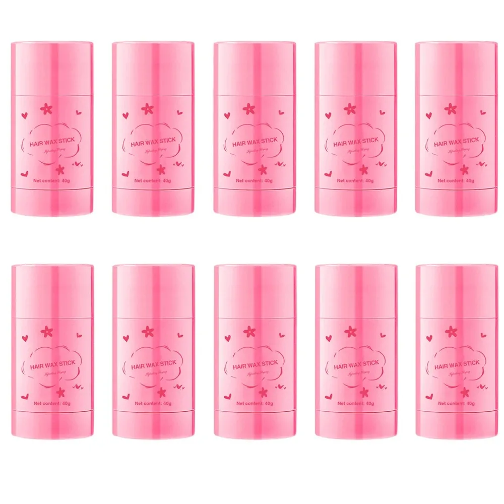 1pc Hair Wax Stick For Wig Professional Hair Wax Stick Gel Cream Non-Greasy Style Wax Stick For Men Women Broken Hair NEW 40g