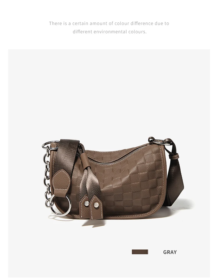 FOXER Damen Leder Sling Umhängetasche Mädchen Kleine Umhängetasche Handtasche – Detail 9