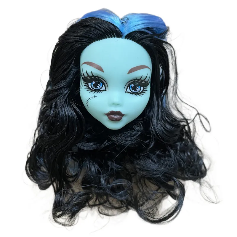 Bewegliches Puppenkörperspielzeug mit mehreren Gelenken, 23 cm Puppenspielzeug, passend für viele Köpfe, Weiß, Grün, Braun, Lila, Monstering High Doll Body, Katzenköpfe