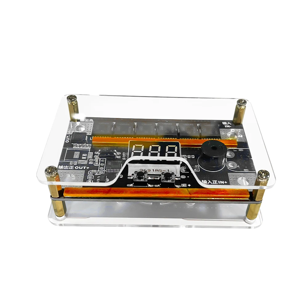 Fai da te portatile 12V batteria accumulo di energia saldatrice a punti PCB circuito stampato saldatori a punti penna per saldatura LED voltmetro digitale