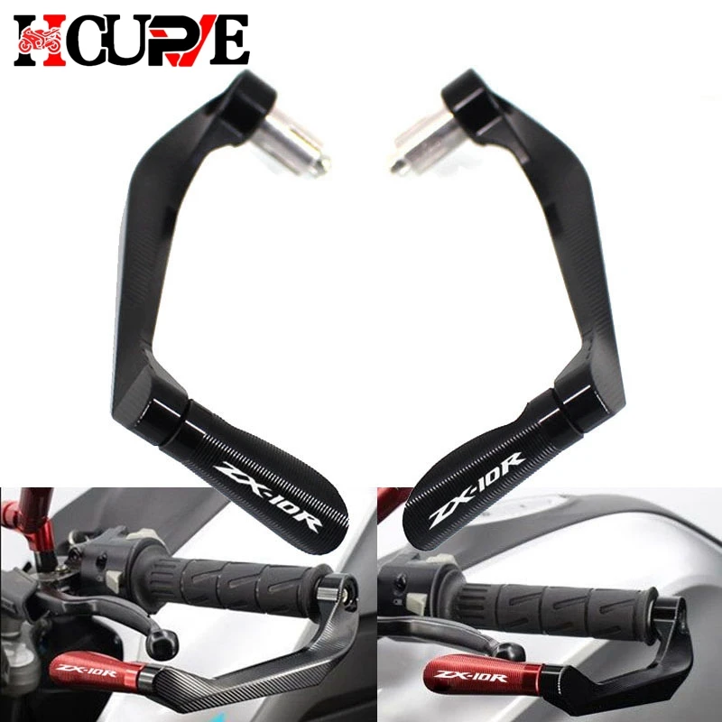 Motorcycle CNC Handlebar Grips Guard Brake Clutch Levers Guard Protector Fit For ZX-10R ZX10R ZX 10R