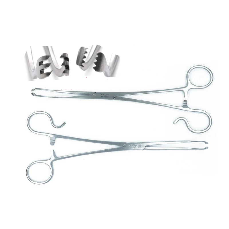 

Ear, Nose And Throat Instruments Tonsil Clamping Forceps Three Claw Forceps H8Z050