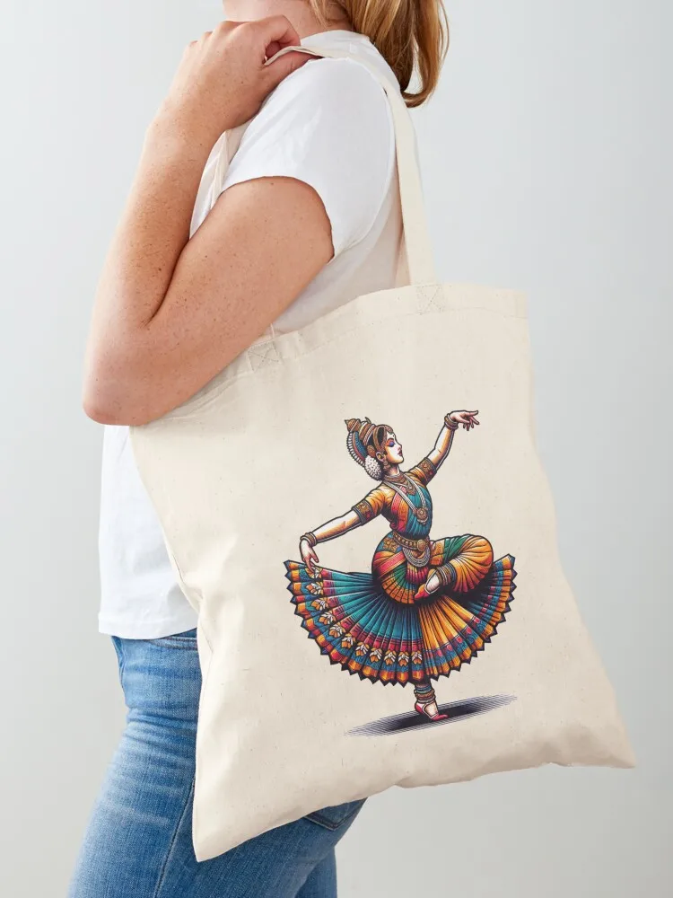 

bharatnatyam Tote Bag custom bags Women's tote bag large size bags university shopper bag