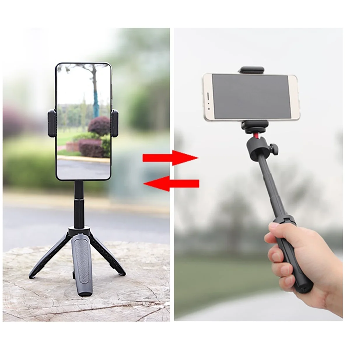 

X62A_LENVEE Universal Selfie Stick Tripod Extender Multifunction Tripods