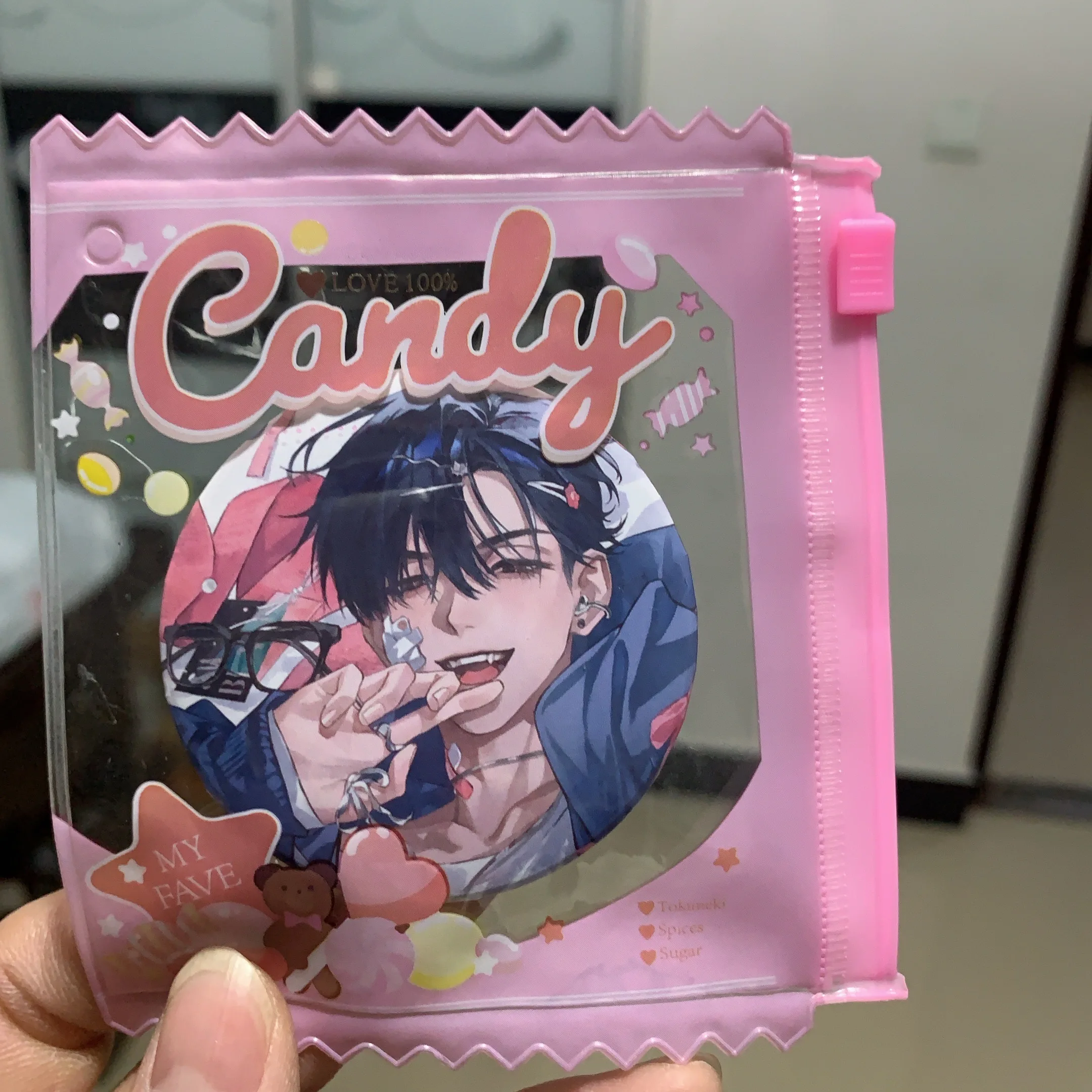 2 قطعة/المجموعة أنيمي الغريبة المرحلة دبابيس صفيح تيل ايفان شارات الكرتون الشكل دبابيس ظهره اكسسوارات الدعائم لصديق هدية #5