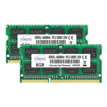 DDR3 DDR3L DDR4 8GB 16GB paměť RAM pro notebooky PC3 1,5V PC3L 1,35V 8500 10600 12800 PC4 1,2V 2400 2666 3200 MHz SoDIMM paměti RAM 8 nejlepší prodej 1x16GB ddr3 - №8
