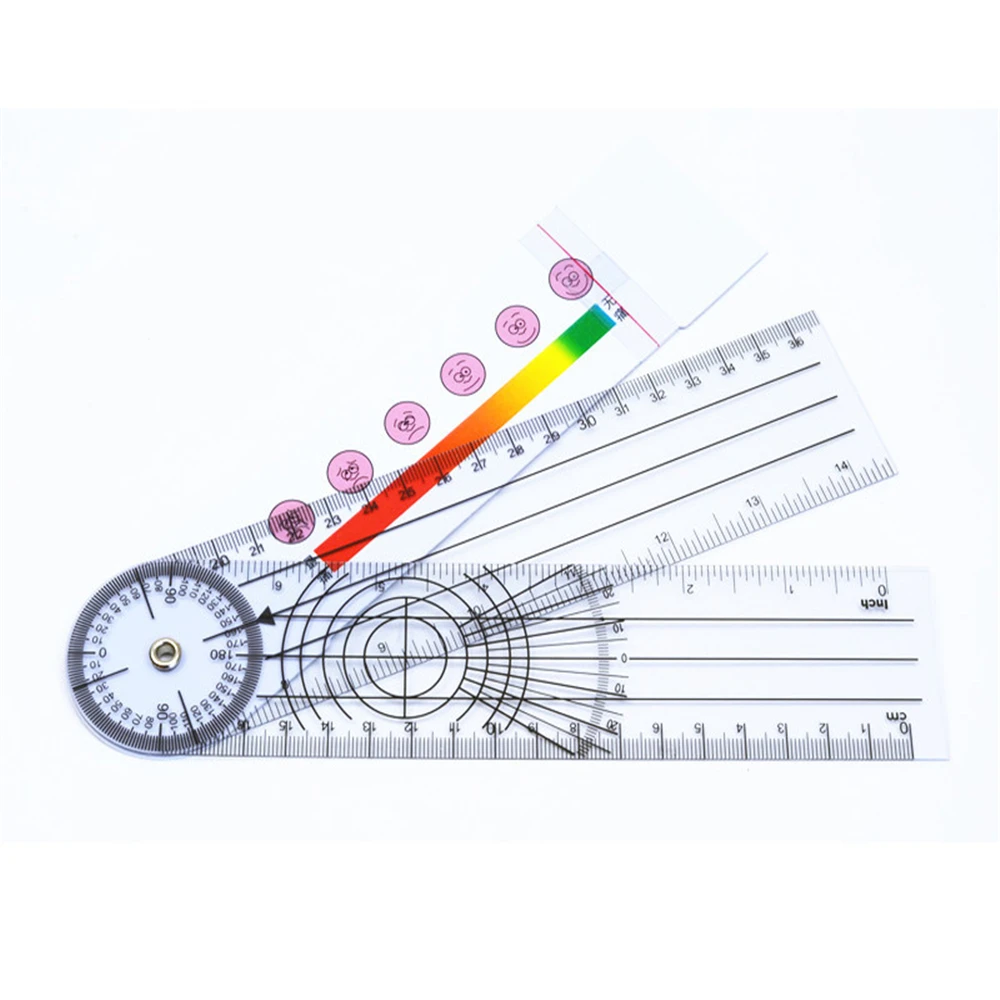 orthopedics department rule Joint Angle ruler Pain scale VAS for doctor and students use