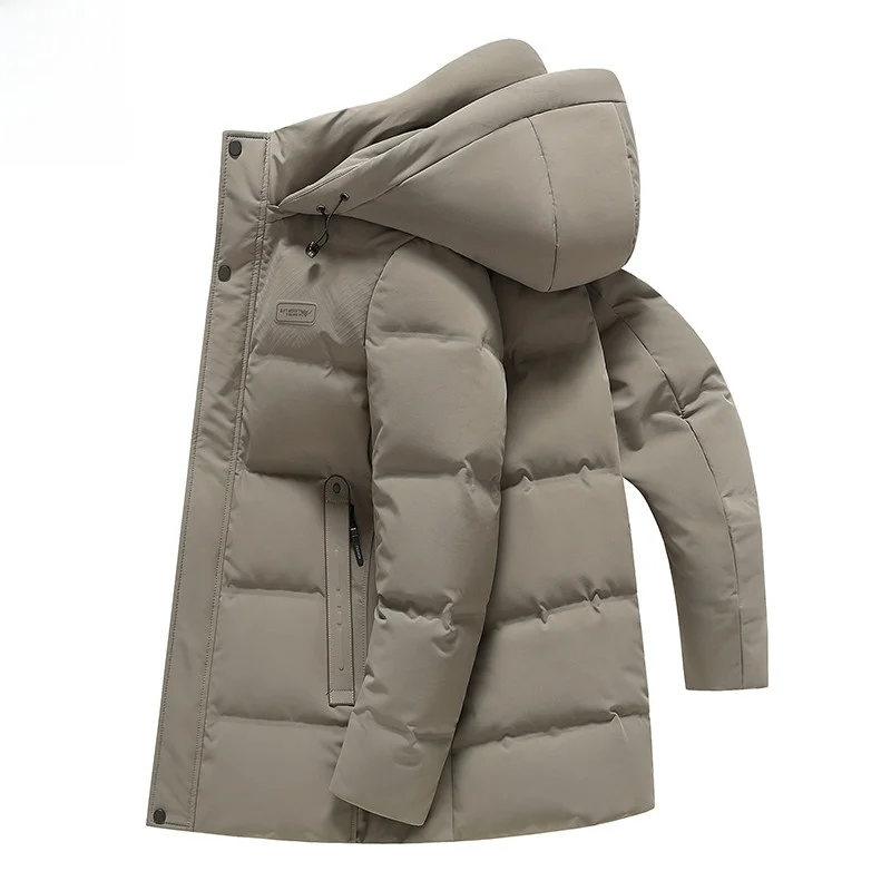 

Men's Mid-Length Slim Fit Thiened Casual down Jaet Winter New Sle Outdoor Sport Urban Casual Daily Wear